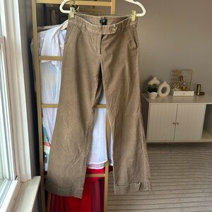 Vintage J Crew Low Rise Corduroy Pants